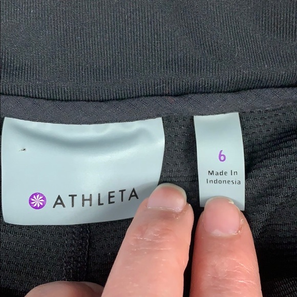 Athleta black skirt sz 6 - Picture 4 of 5